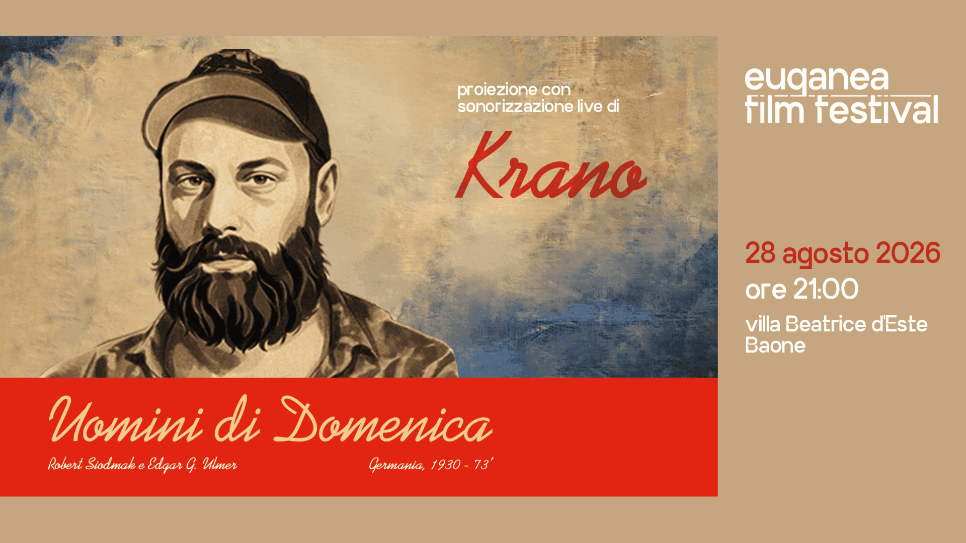 People on Sunday - live by Krano